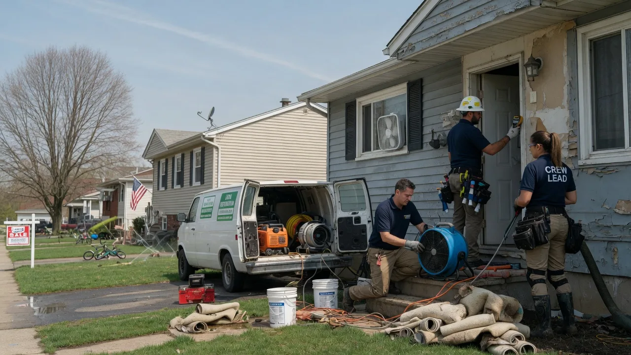 Flood Cleanup in Gwinner, ND near me