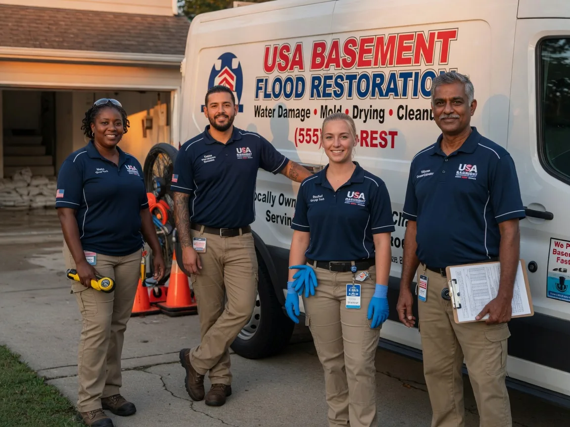 Basement Flood Cleanup company in Gwinner, ND